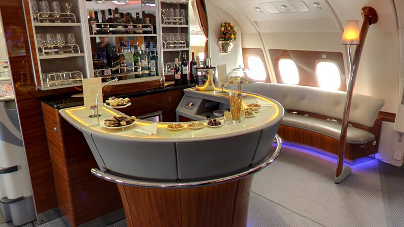 8. Emirates Airbus A380