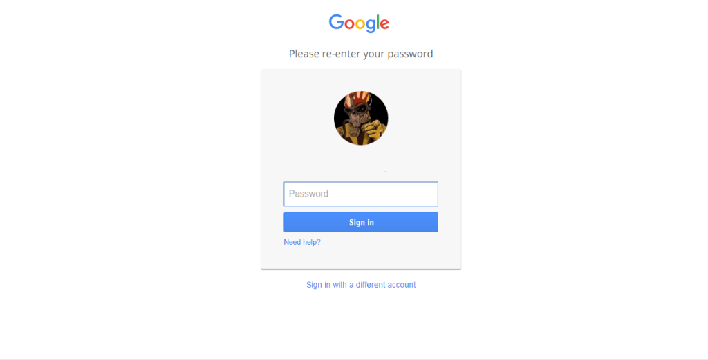 Acceder a la cuenta de Google