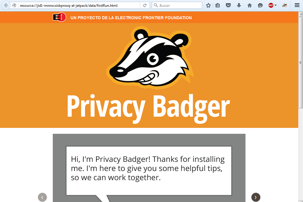 Privacy Badger Instalar Firefox 5
