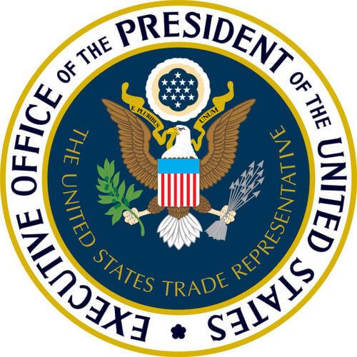 Sello de la Oficina Representativa de Comercio de Estados Unidos