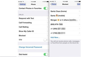 Cómo desbloquear las llamadas de alguna persona en tu iPhone