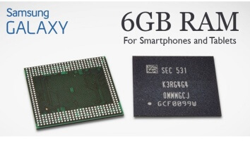 Samsung lanza nuevos Chips de memoria RAM de 6GB