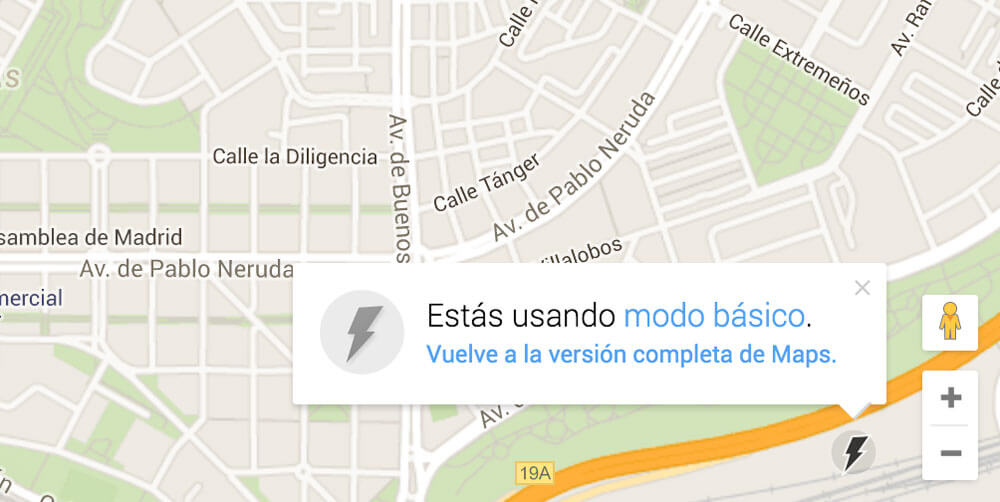 17. Google Maps no se detiene cuando tu conexión es mala