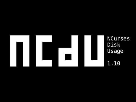NCurses Disk Usage