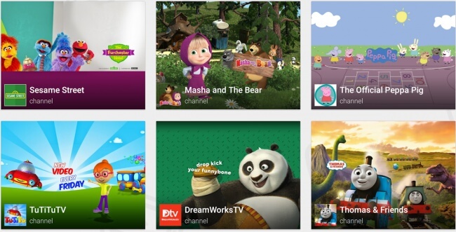 adquirir la aplicación YouTube Kids